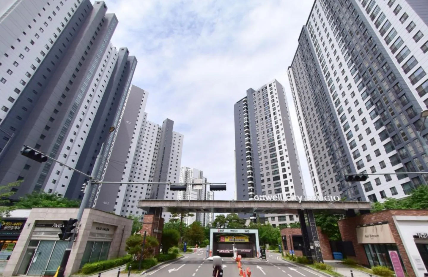 천안불당지웰시티푸르지오1단지 거리뷰