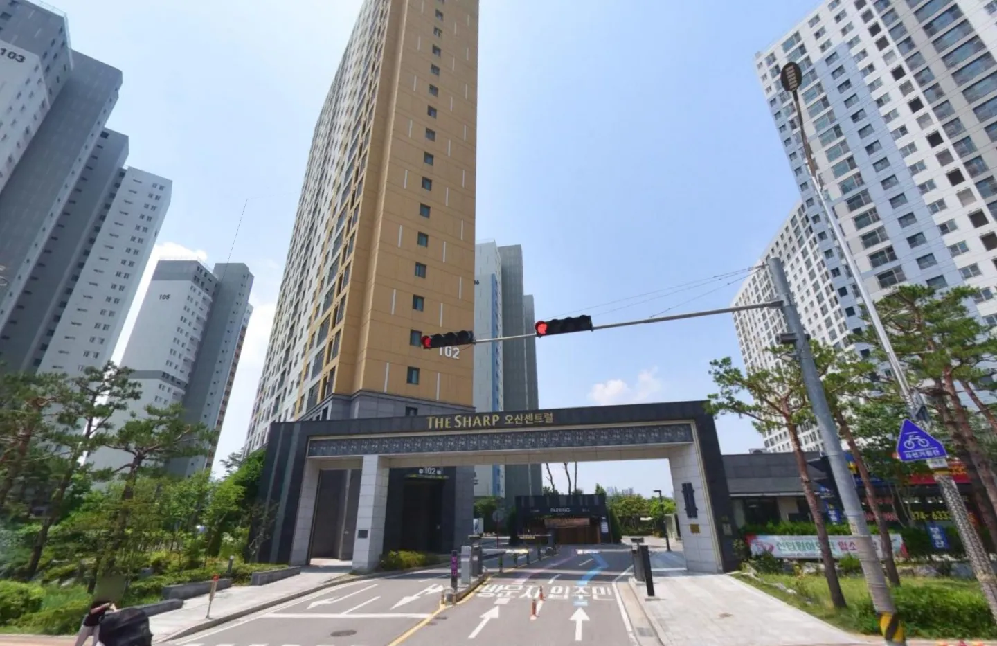더샵오산센트럴 거리뷰