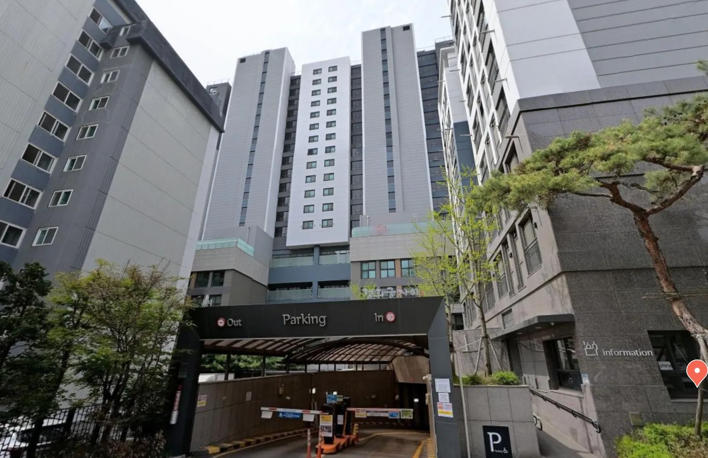 경희궁자이4단지 거리뷰