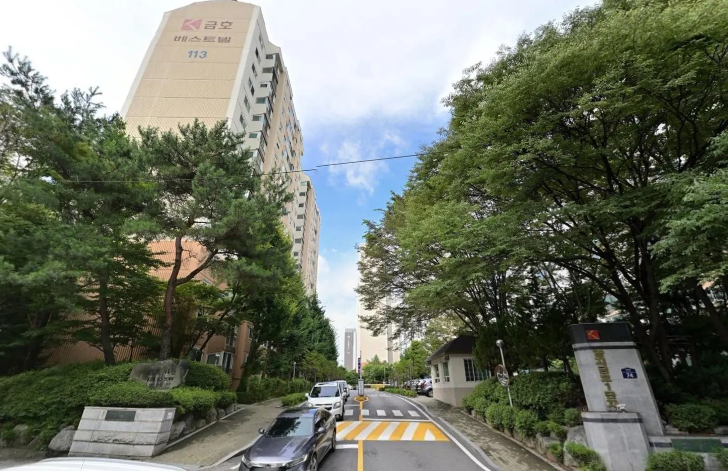 양지마을1단지금호 거리뷰